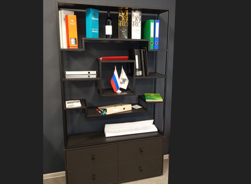 Стеллаж Loft Oscar Black