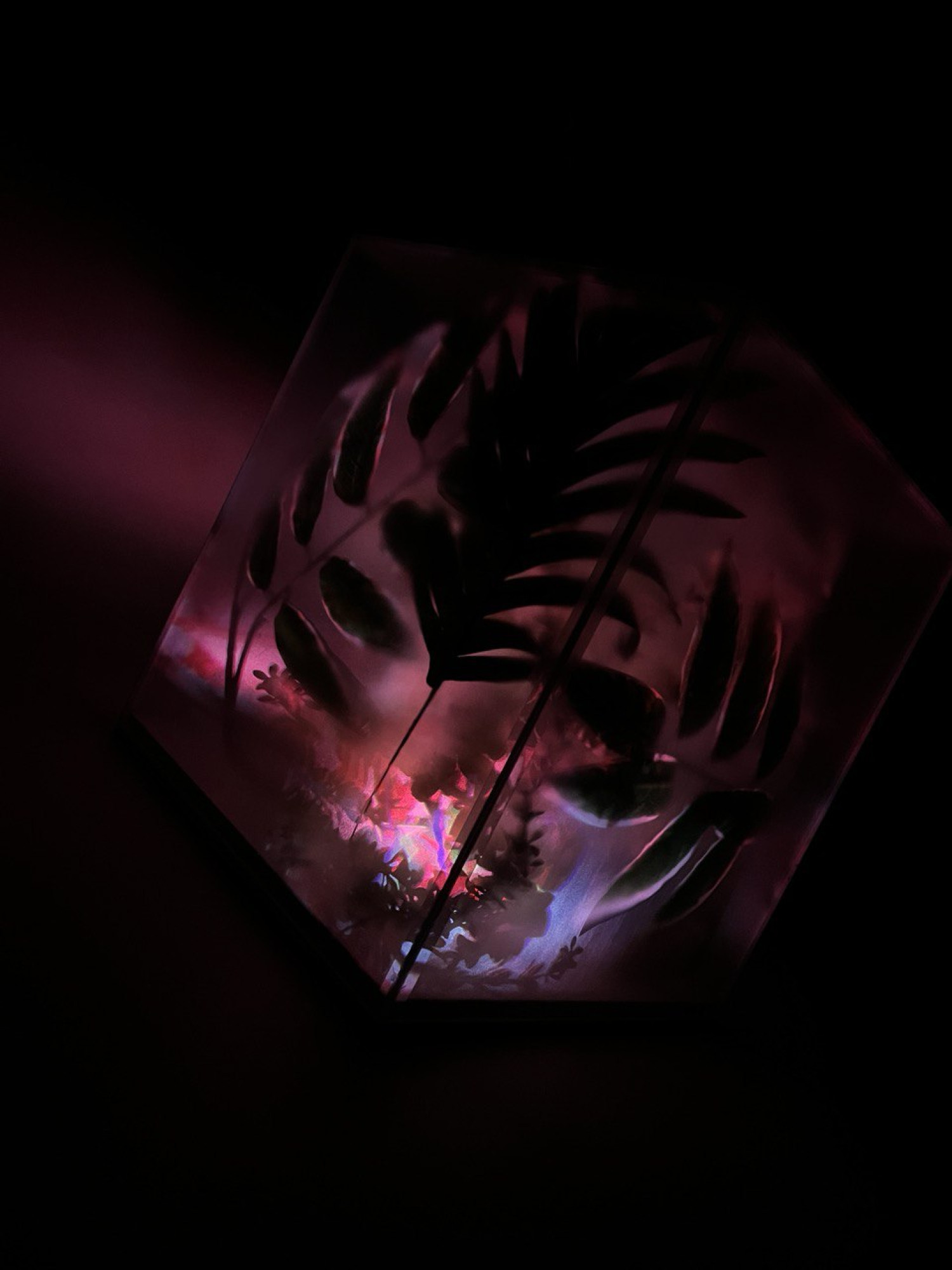 3-D Куб с подсветкой - фото1