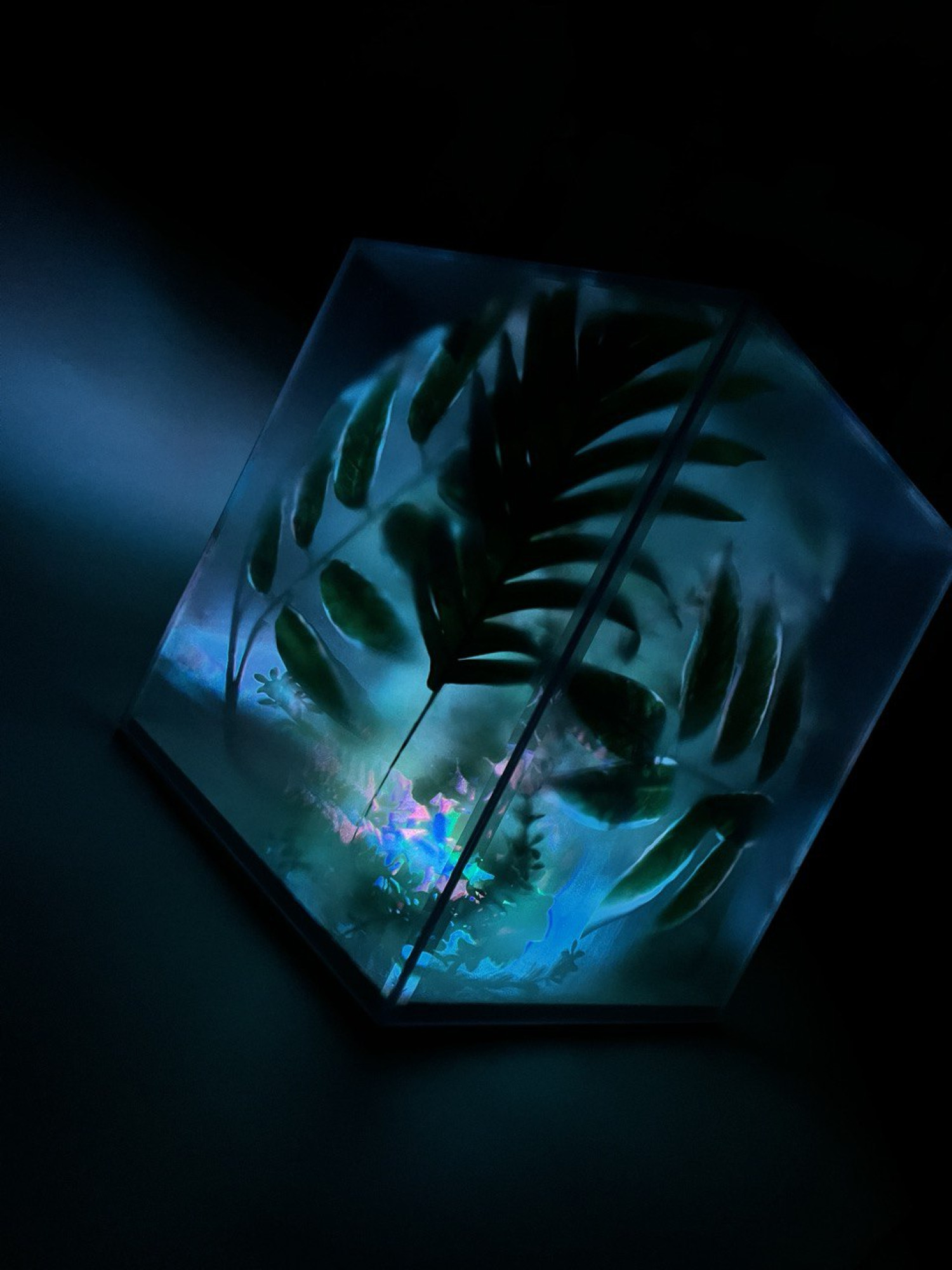 3-D Куб с подсветкой фото-6