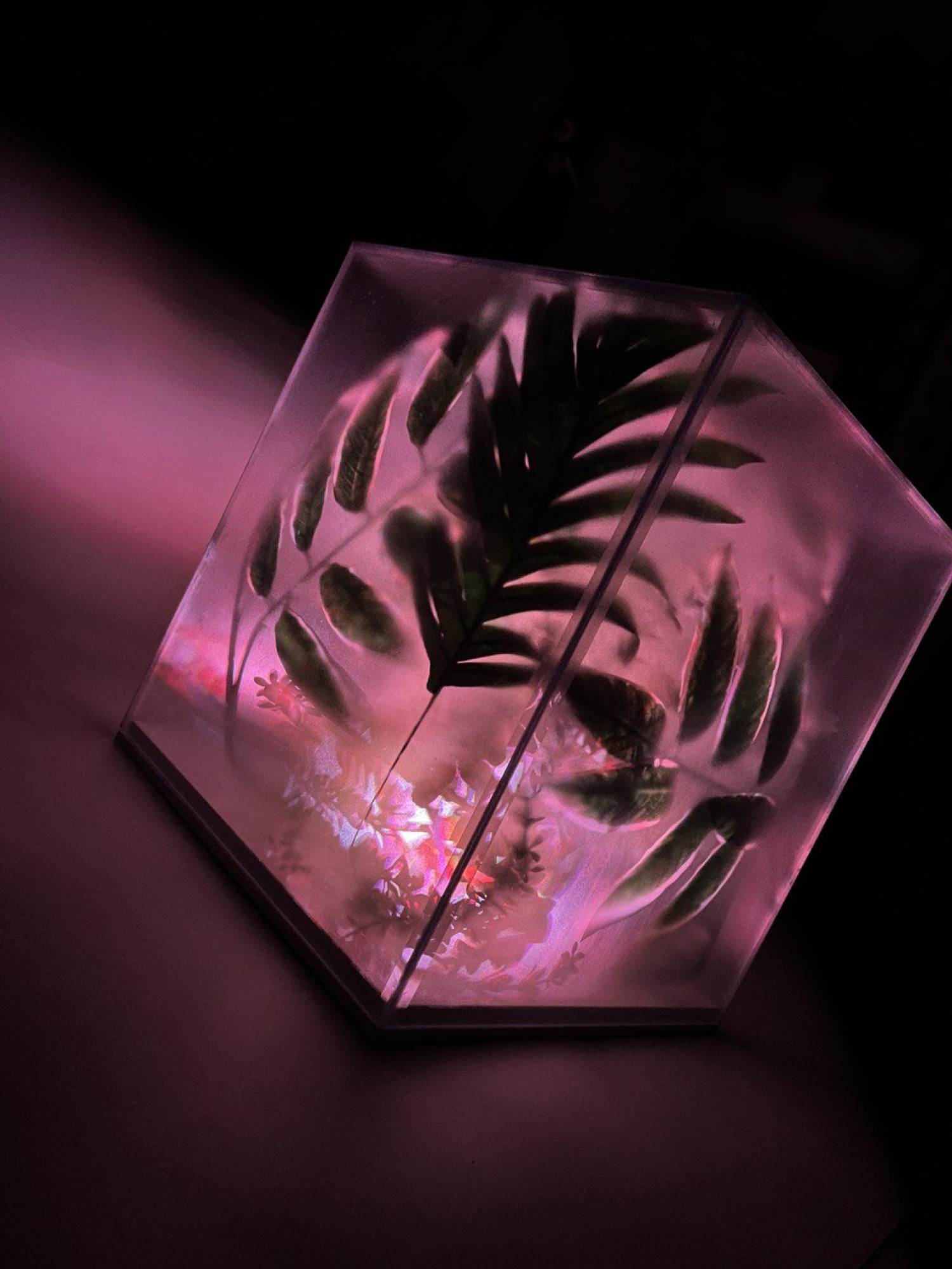 3-D Куб с подсветкой фото-5